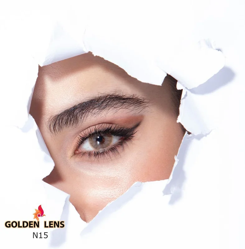 لنز گلدن لنز golden lens کد15